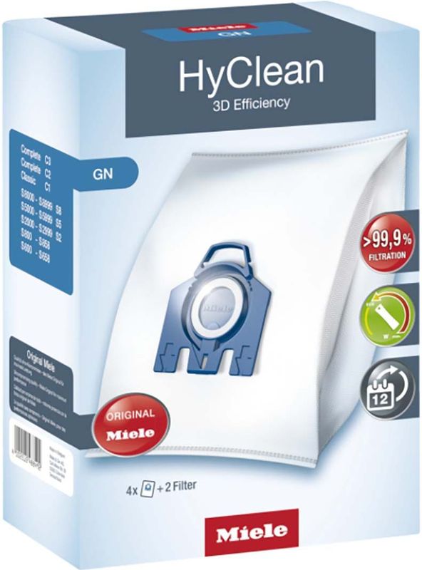Miele HyClean 3D Efficiency GN - Stofzuigerzakken  - 4 stuks