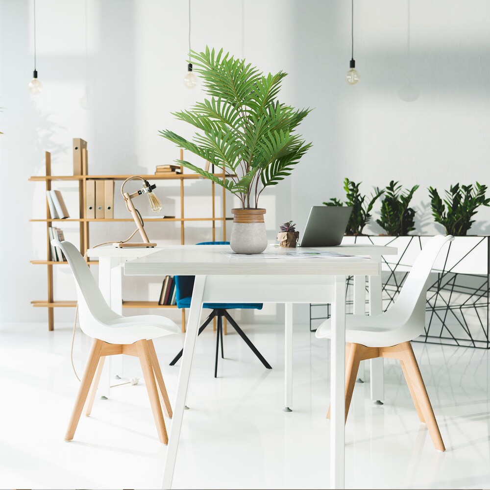 Kunstpflanze ARECA Kunststoff, Stoff hjh OFFICE