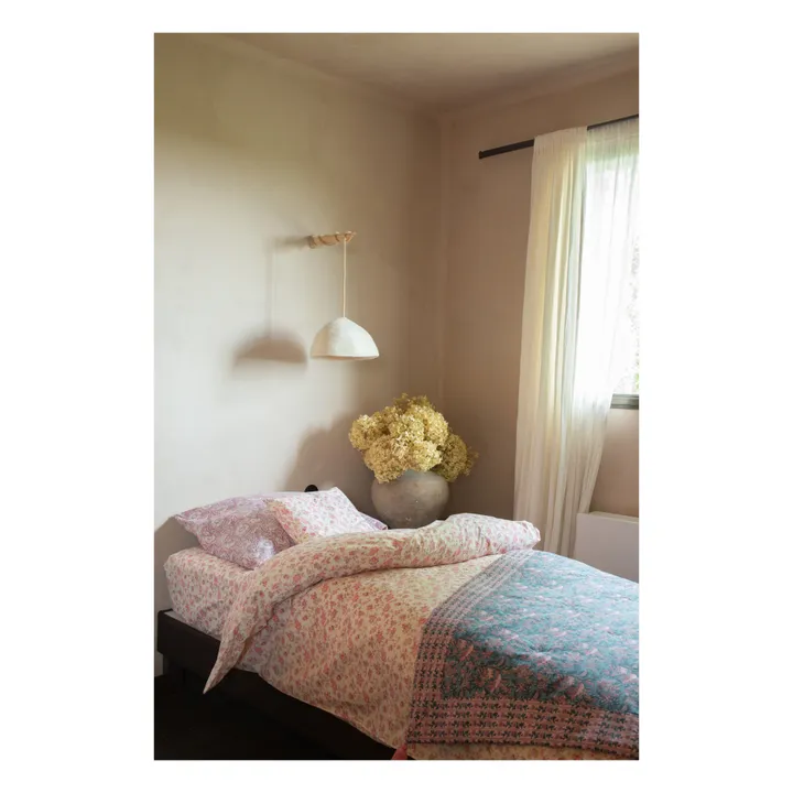 Louise Misha Drap-housse Nicole en coton bio | Crème