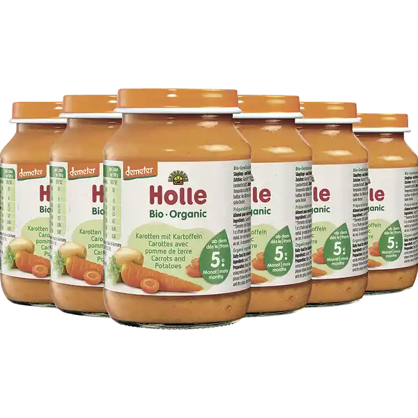 Karotten mit Kartoffeln ab dem 5. Monat