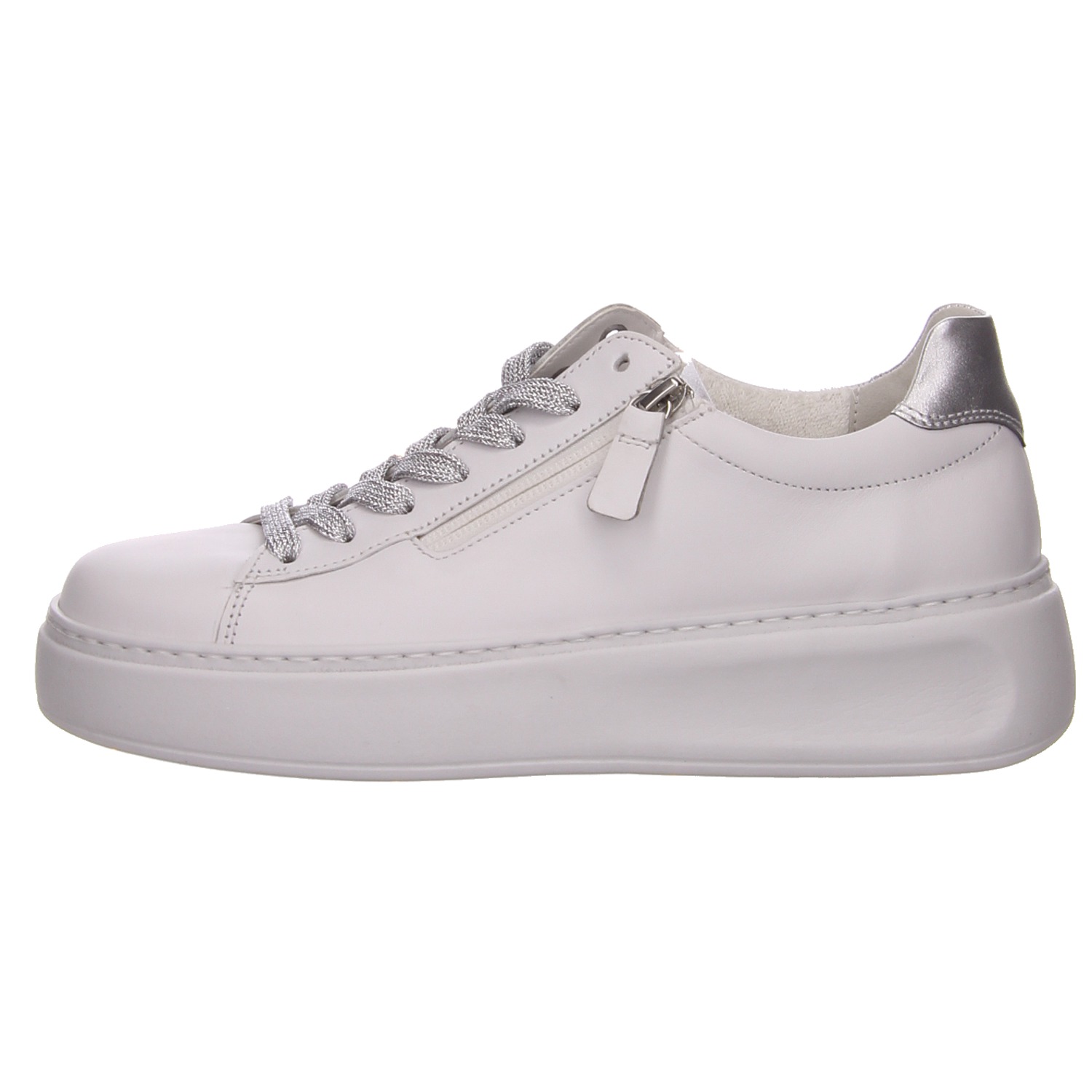 Gabor Schnürhalbschuh weiß weiss/weiss kombi
