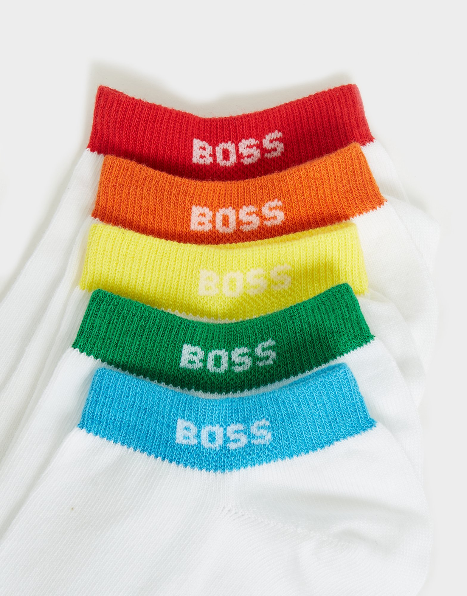 BOSS Lot de 5 paires de chaussettes Hauteur Cheville