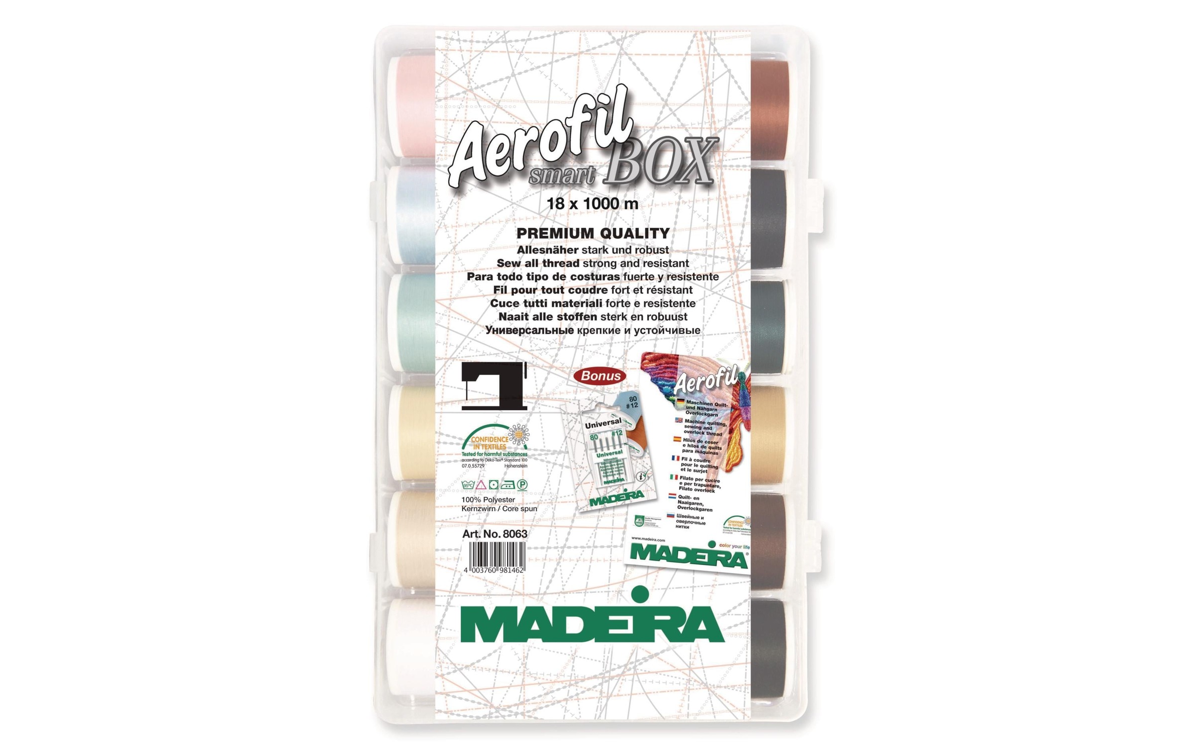 Nähgarn »Madeira Aerofil Smartbox«