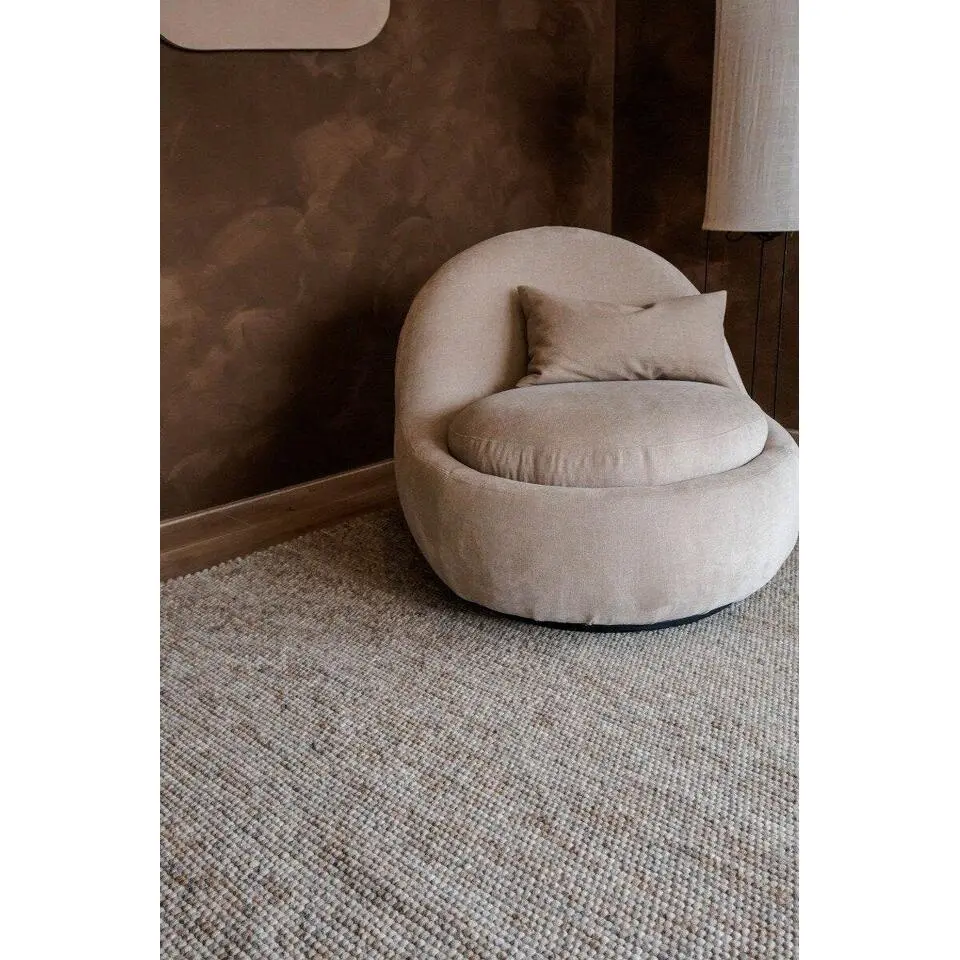 Interieur05 Wollen Vloerkleed grijs/bruin gemeleerd Vik - 230 x 160 cm