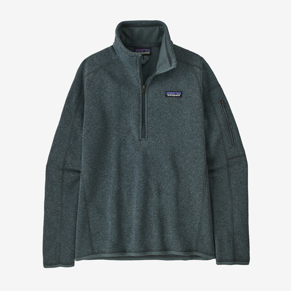 Damen-Fleecepullover „Better Sweater“ mit 1/4-Reißverschluss