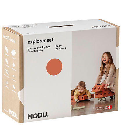 MODU Explorer S?t - 20 Dele - Burnt Orange/Dusty Green