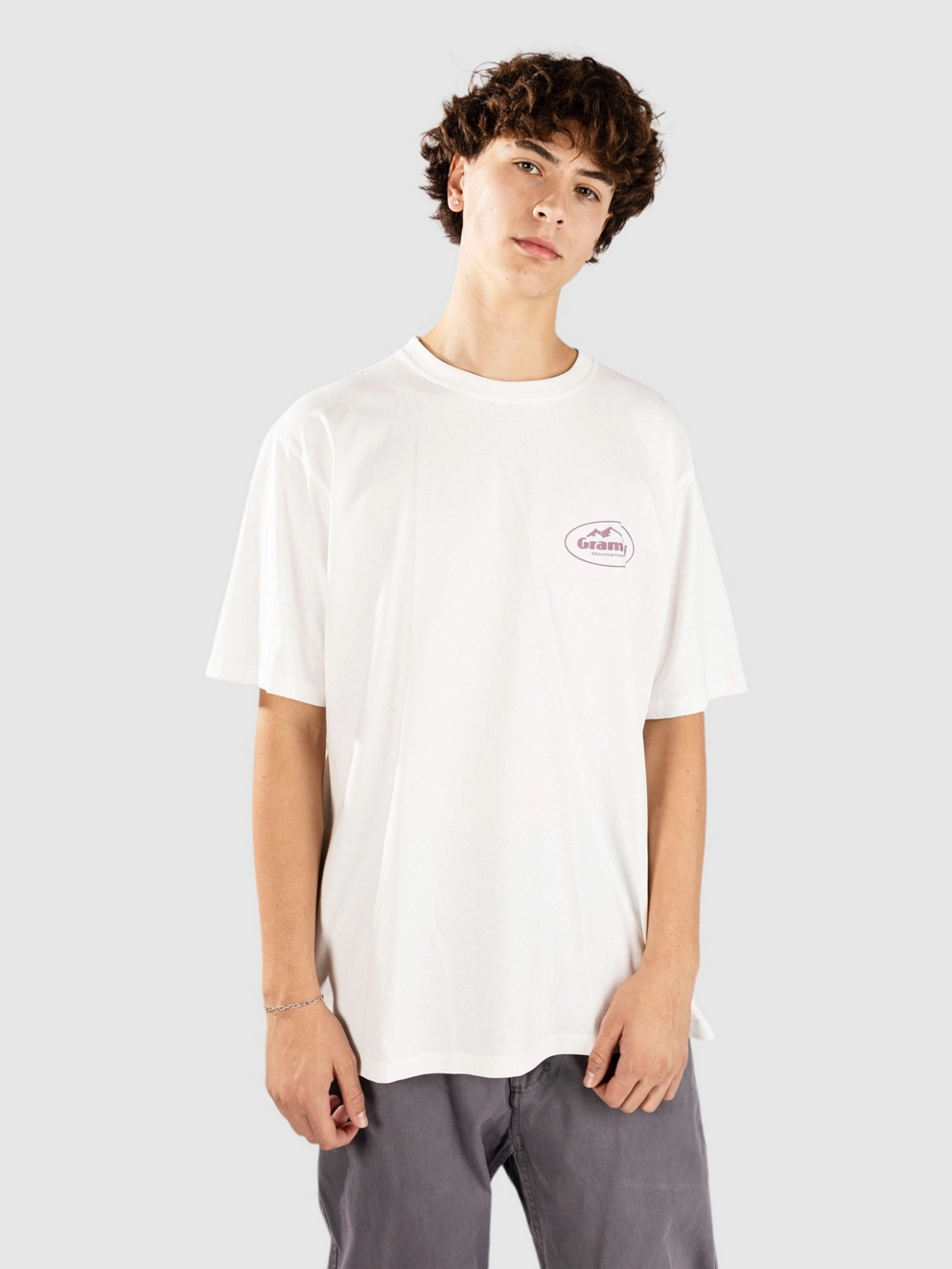 Gramicci Mountaineering T-Shirt white