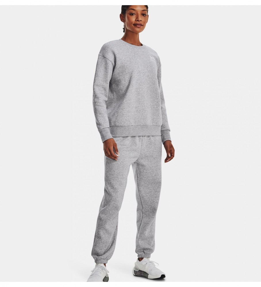 Moletom Under Armour Fleece UA Essential Cinza
