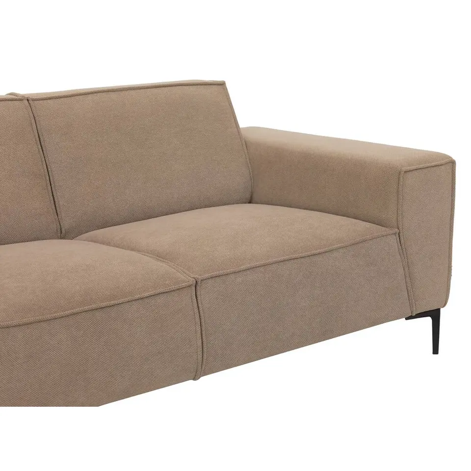 Bank Romy - 2-zits - stof curio - beige
