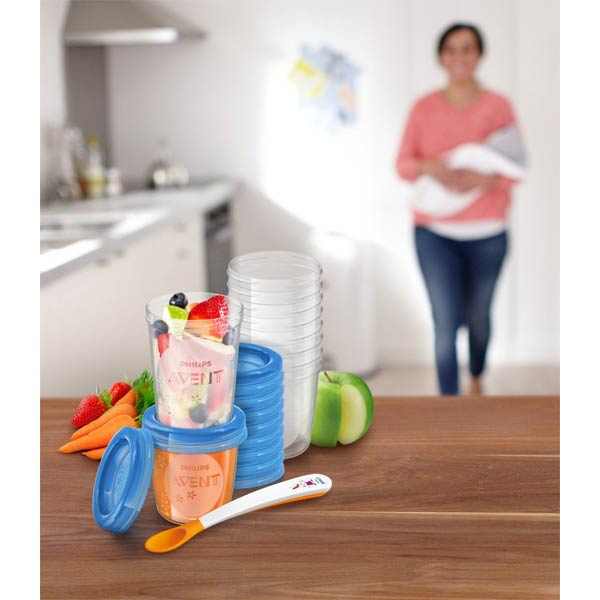 Philips AventPhilips Avent   VIA Aufbewahrungssystem Gourmet Set