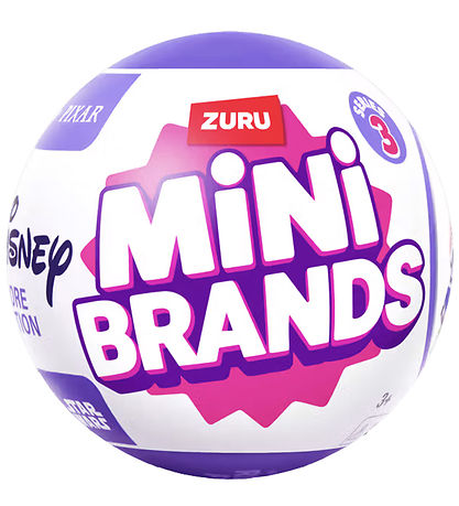 5 Surprise Kugel m. Überraschung - Mini Brands - Serie 3 - Disne