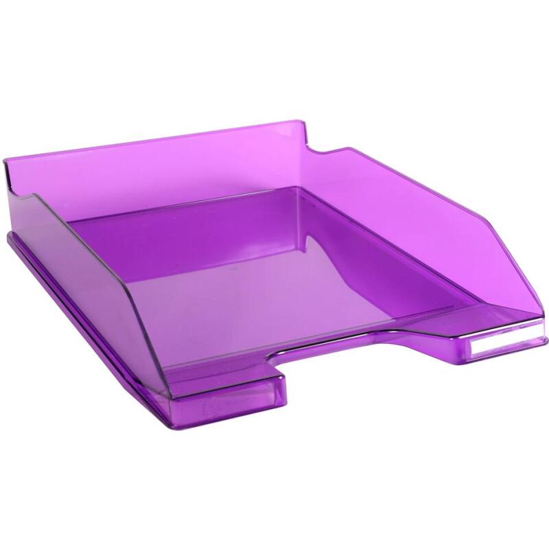 Corbeille à courrier Combo Midi transparent