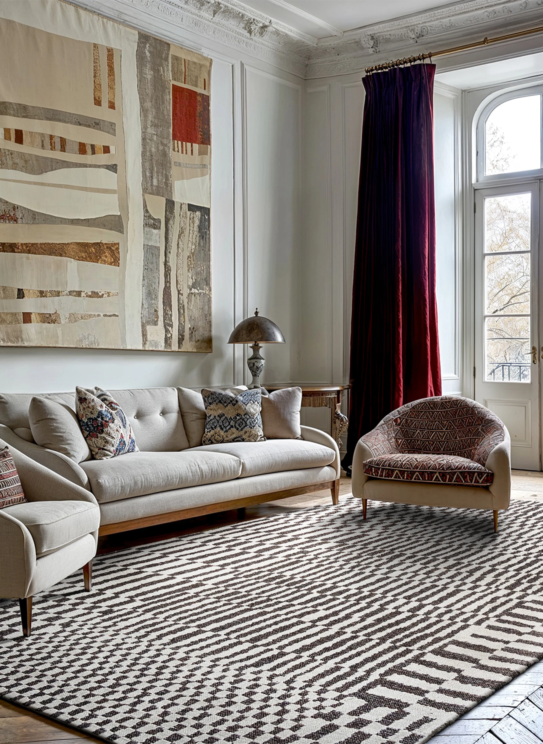 louis de poortere Teppich STRUCTURES BERBER