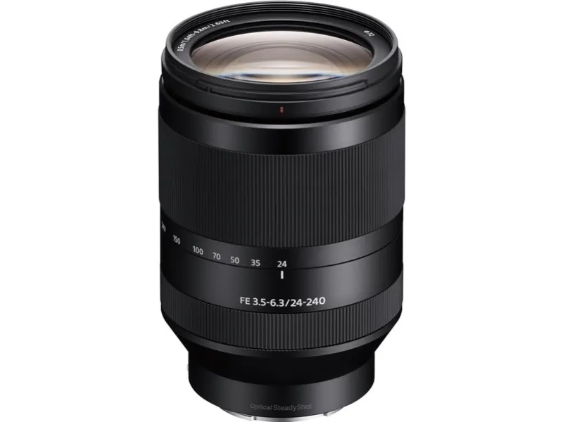 Sony SEL24240, 17/12, 24 - 240 mm, Billedstabilisator, Sony E