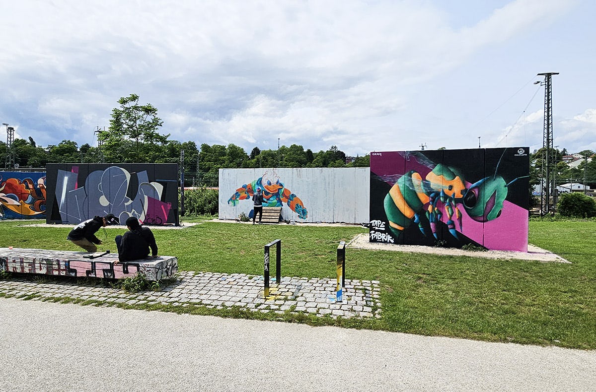Graffiti Workshop Wiesbaden für 2