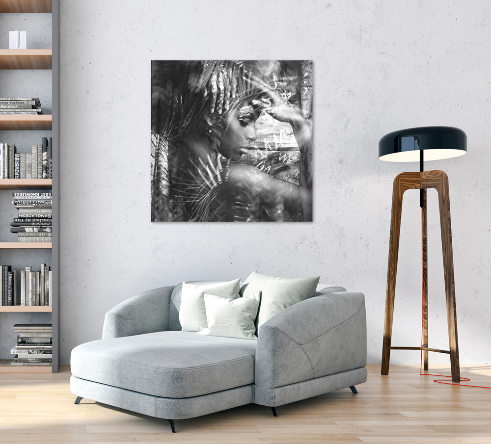 Akustikbild SCHÖNHEIT 80x80cm, 5kg