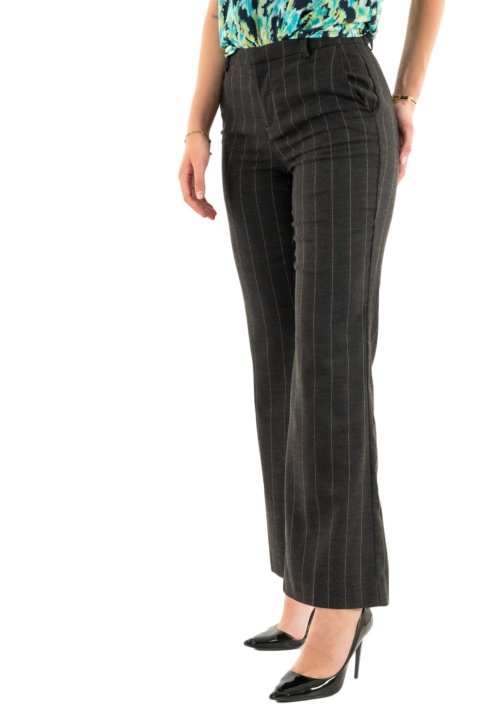 Pantalons only marley dark grey melange tannin