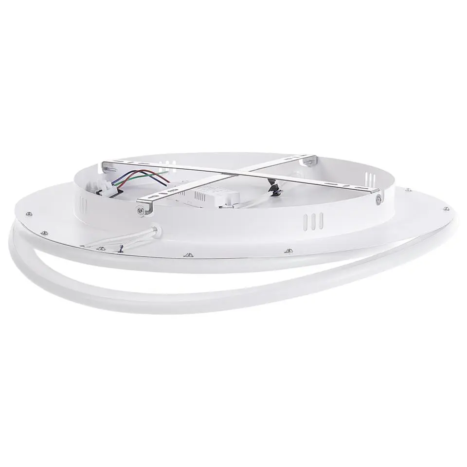 LEYLAN - Plafondlamp LED - Wit - Acryl
