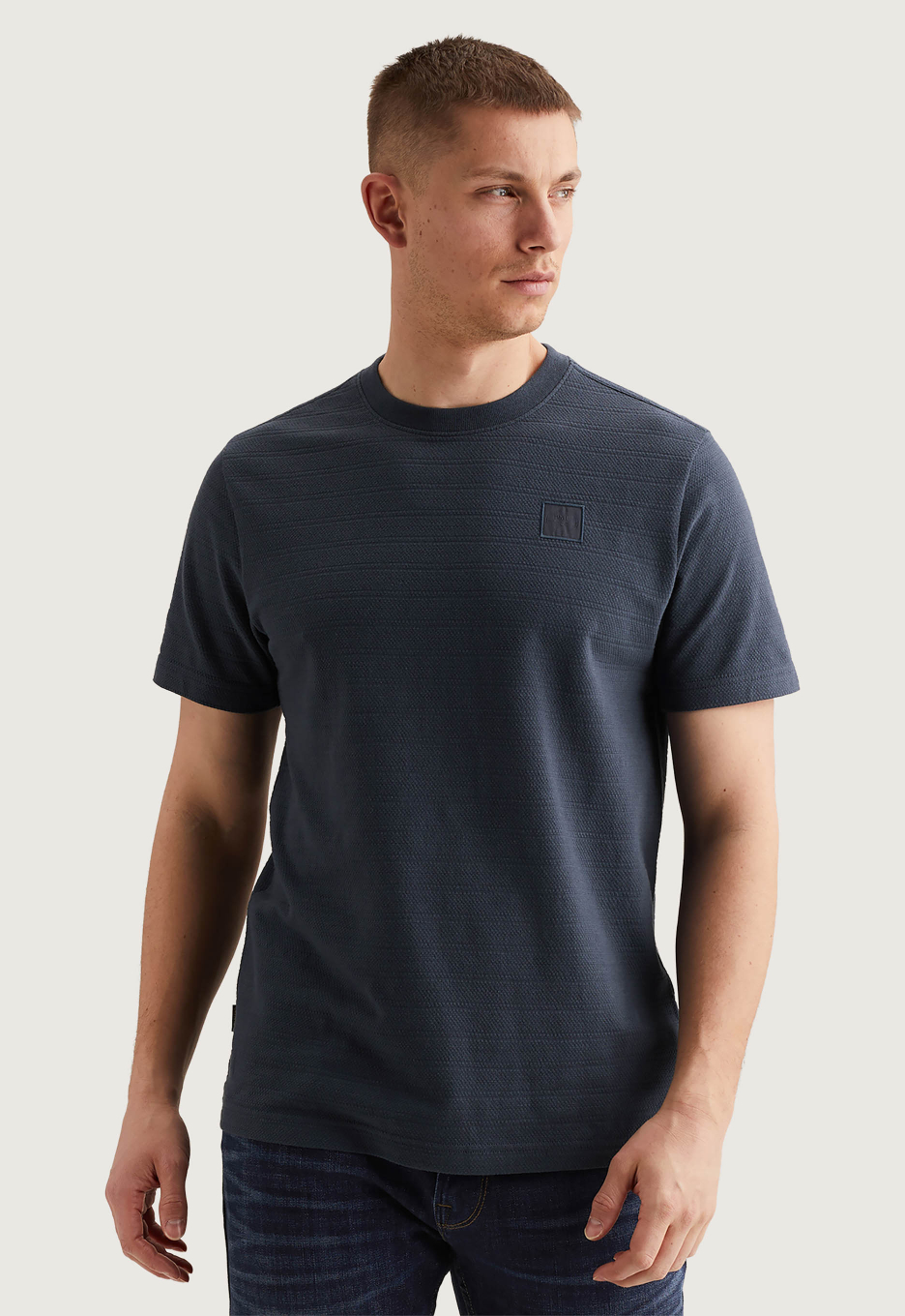 PME Legend Jacquard Striped T-shirt