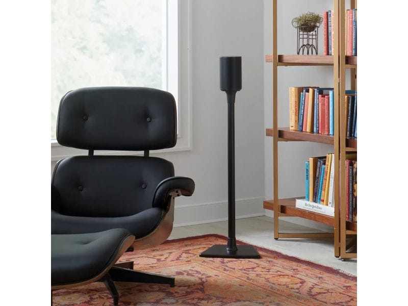 SANUS Ständerpaar für Sonos Era 100 Schwarz Lautsprecherständer für Sonos Era 100 mit Kabelmanagement