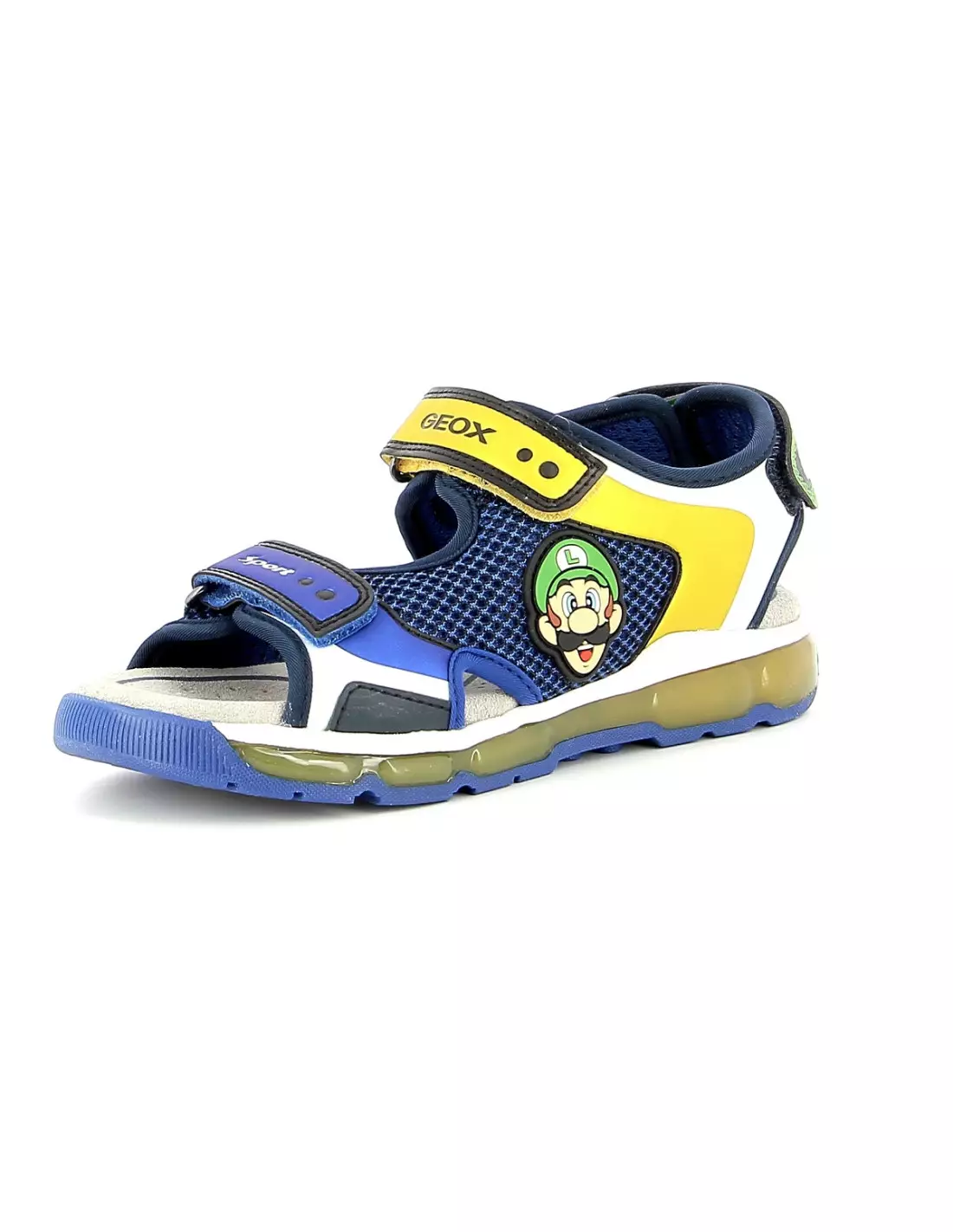 GEOX ANDROID SUPER MARIO - Sandales & nu-pieds Royalyellow