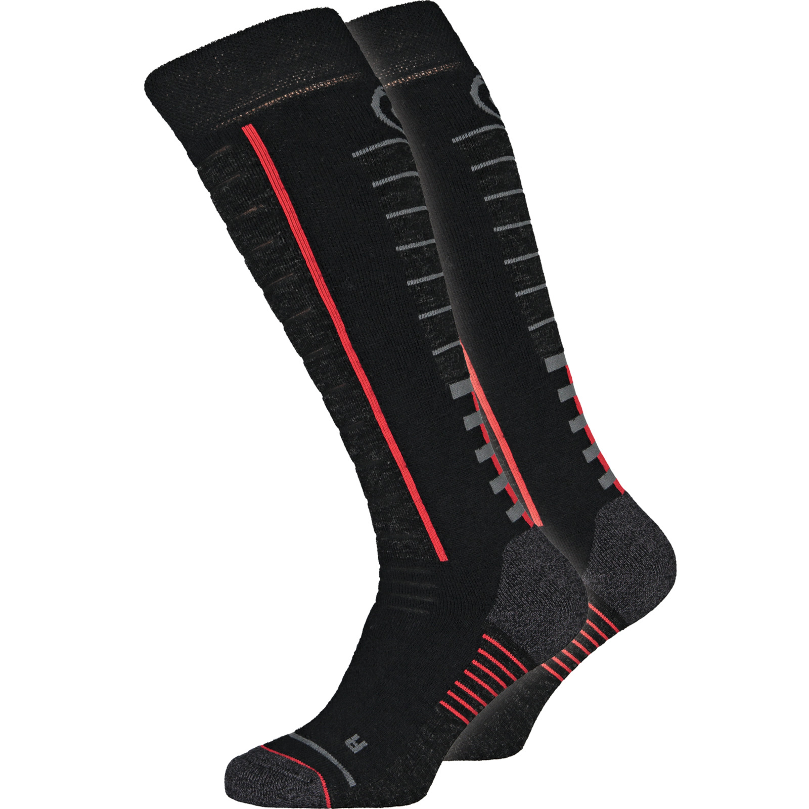 Sherpa Arpur Ski Sock 2er P, 39-40, rot