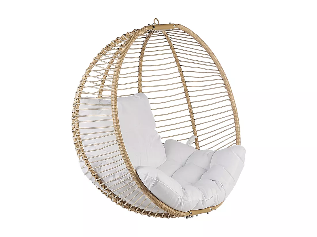 Fauteuil suspendu avec support ARCO Métal Beige