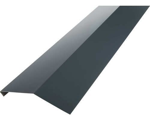 PRECIT gootbeugel zonder druiprand, antracietgrijs RAL 7016, 2000 mm x 90 mm x 108 mm