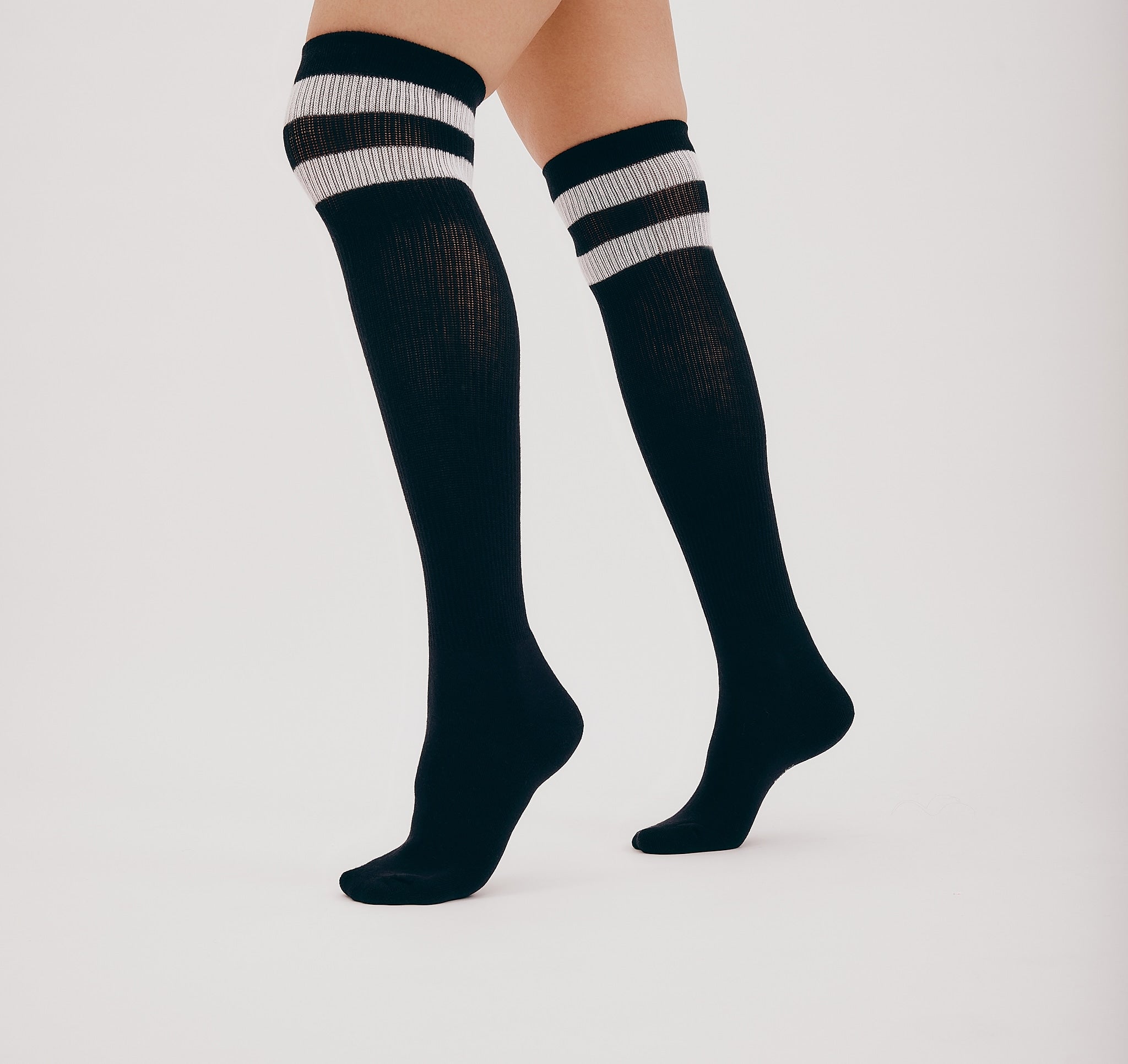 COTTON<br>Core Stripe Knee High Socks