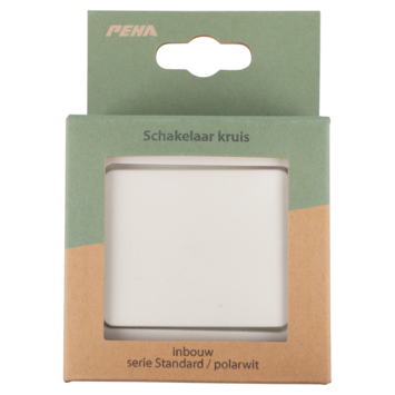 Peha Standard kruisschakelaar wit