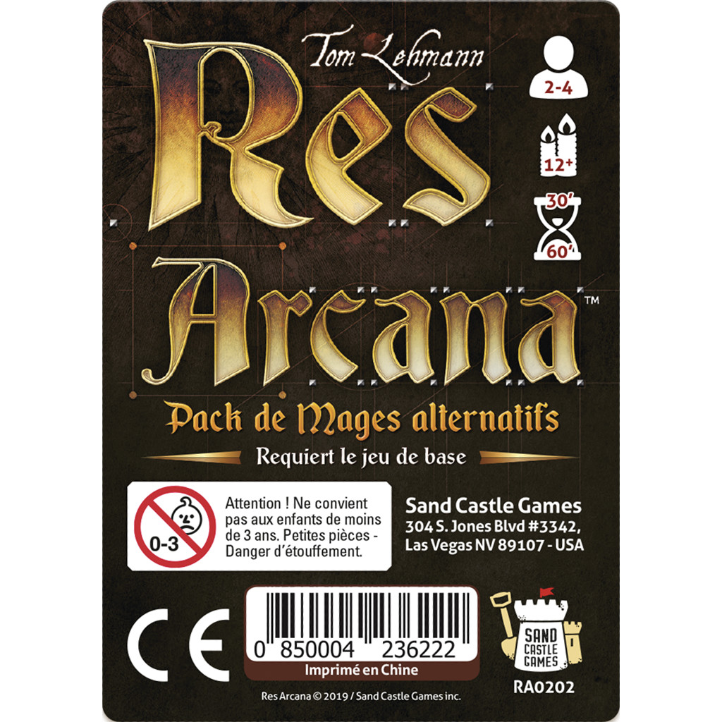 Res Arcana - Pack de mages alternatifs
