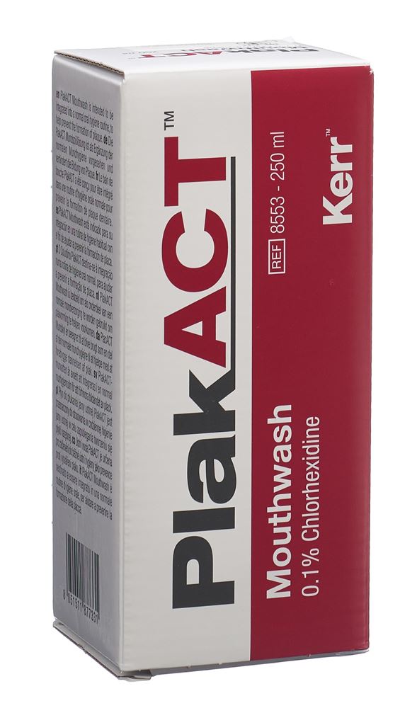 Plakact Mundspüllösung Lös 0.1 % Chlorhexidin Fl 250 ml