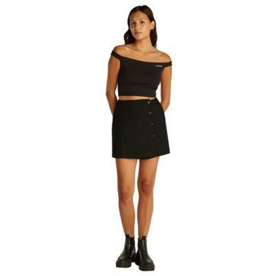 Jupe femme Ecovero Nylon Wrap CALVIN KLEIN