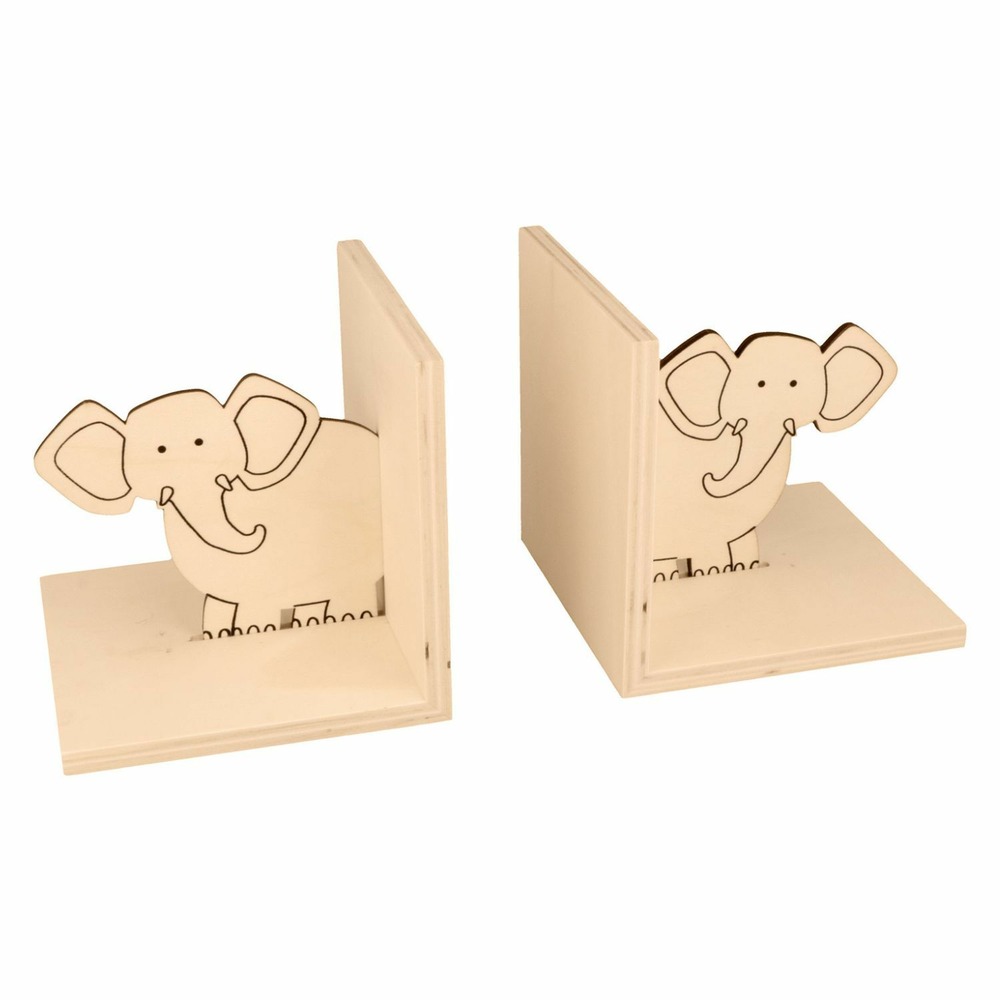 3 décorations chambre enfant en bois - animaux