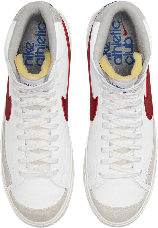 Nike blazer mid '77 White/gym red-lt smoke grey-phantom