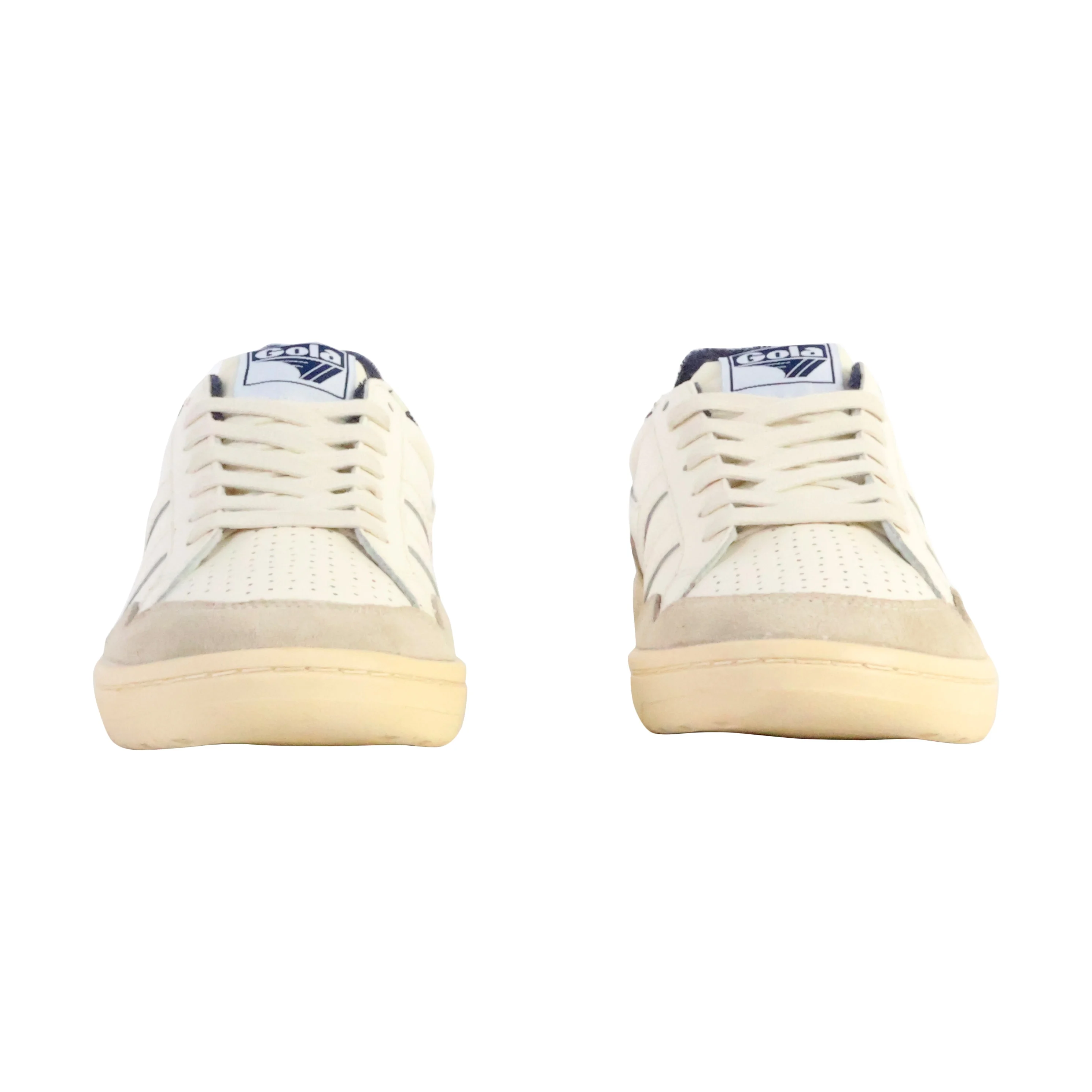 Baskets basses suede | Blanc