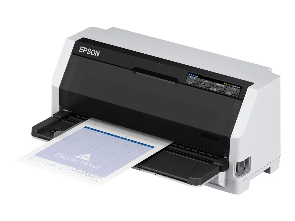 Epson LQ 690IIN - Printer - S/H - dot-matrix - 360 x 180 dpi - 24 pin - USB 2.0, parallel, LAN