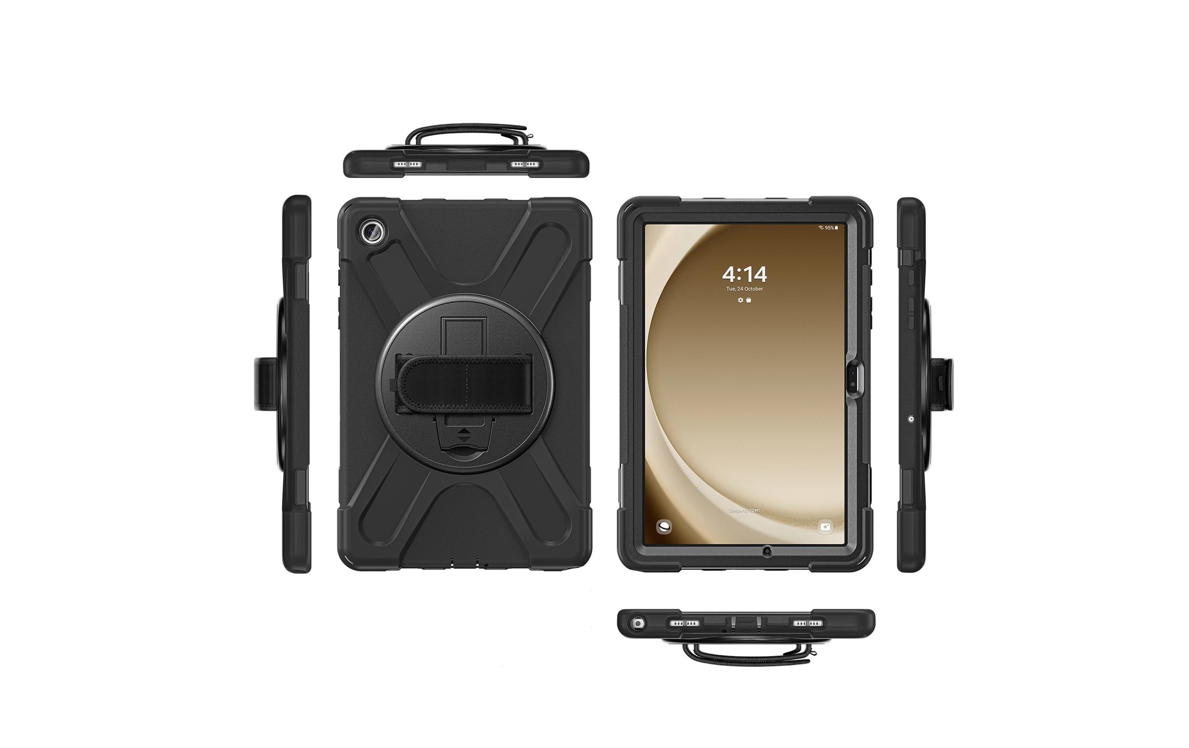 Tablet Back Cover Rugged GRIP Galaxy Tab A9+Robuste Schutzhülle für Samsung Galaxy Tab A9+