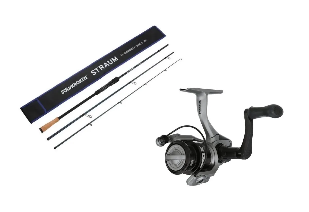 Sølvkroken Sv Straum 274cm 5-15g/AbuGarcia Max X 2000