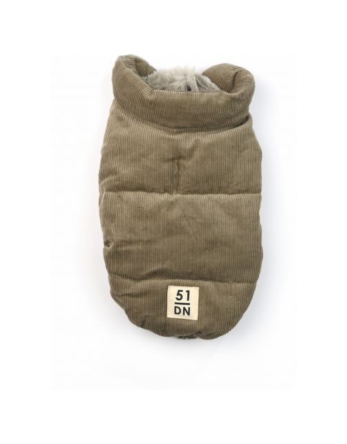 51 Degrees North Velours Beige - Hondenkleding