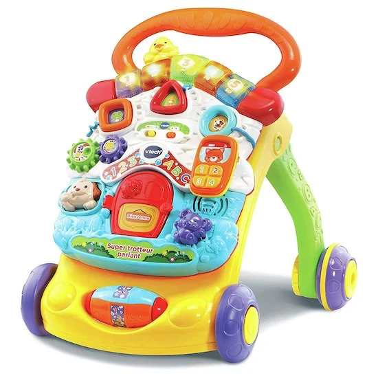 Super Trotteur parlant 2 en 1   Orange        de               Vtech