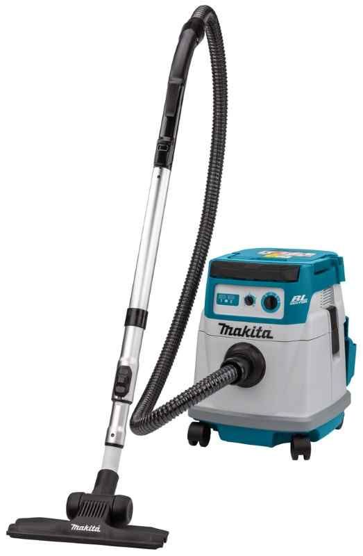 Makita DVC156LZX1 2x18V Li-ion accu stofzuiger body met stofafzuigset