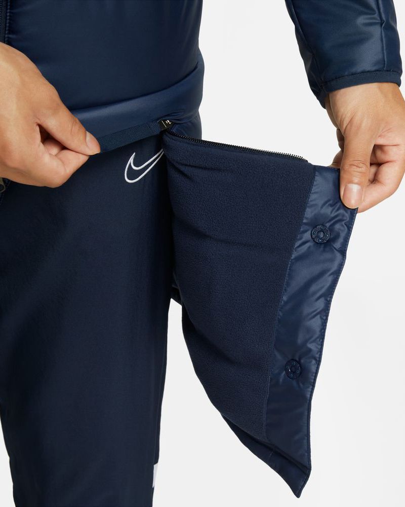 Parka longue Nike Academy Pro Bleu Marine pour homme