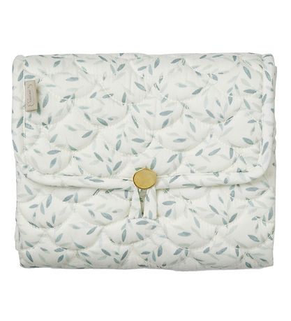 Cam Cam Wickelauflage - Quilted - Green Blätter