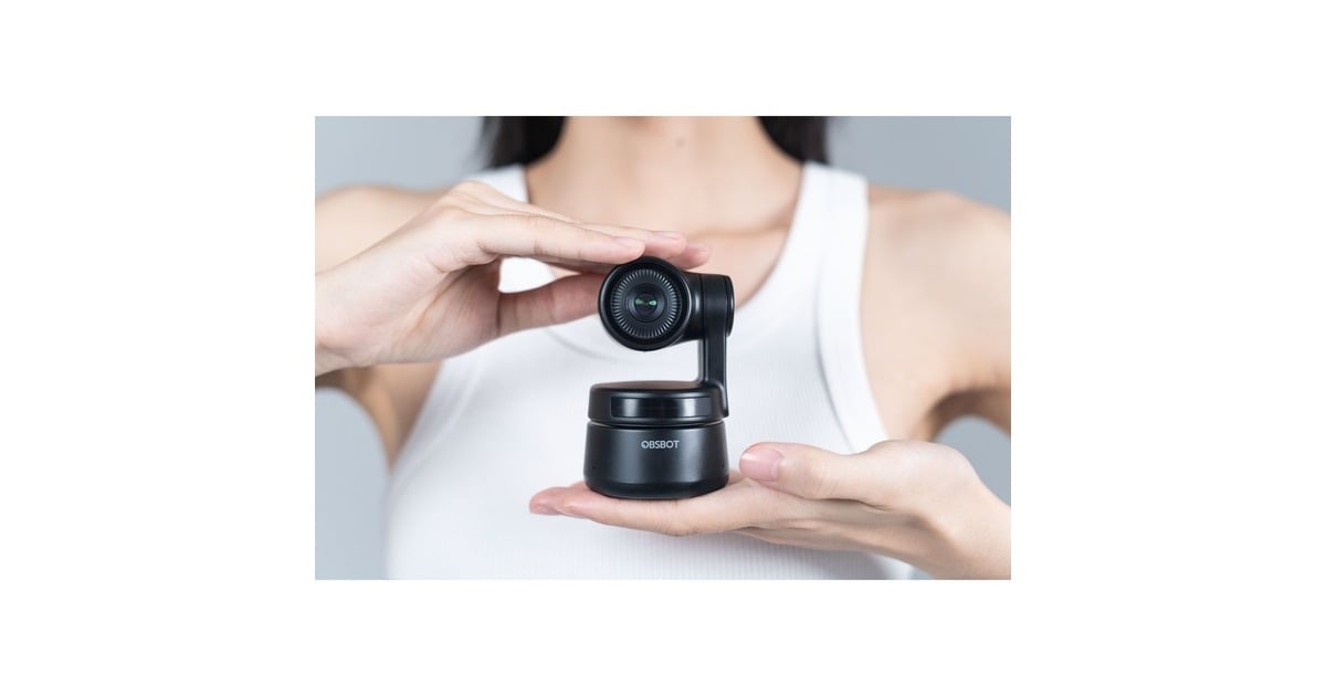 OBSBOTTiny AI webcam  (Zwart)