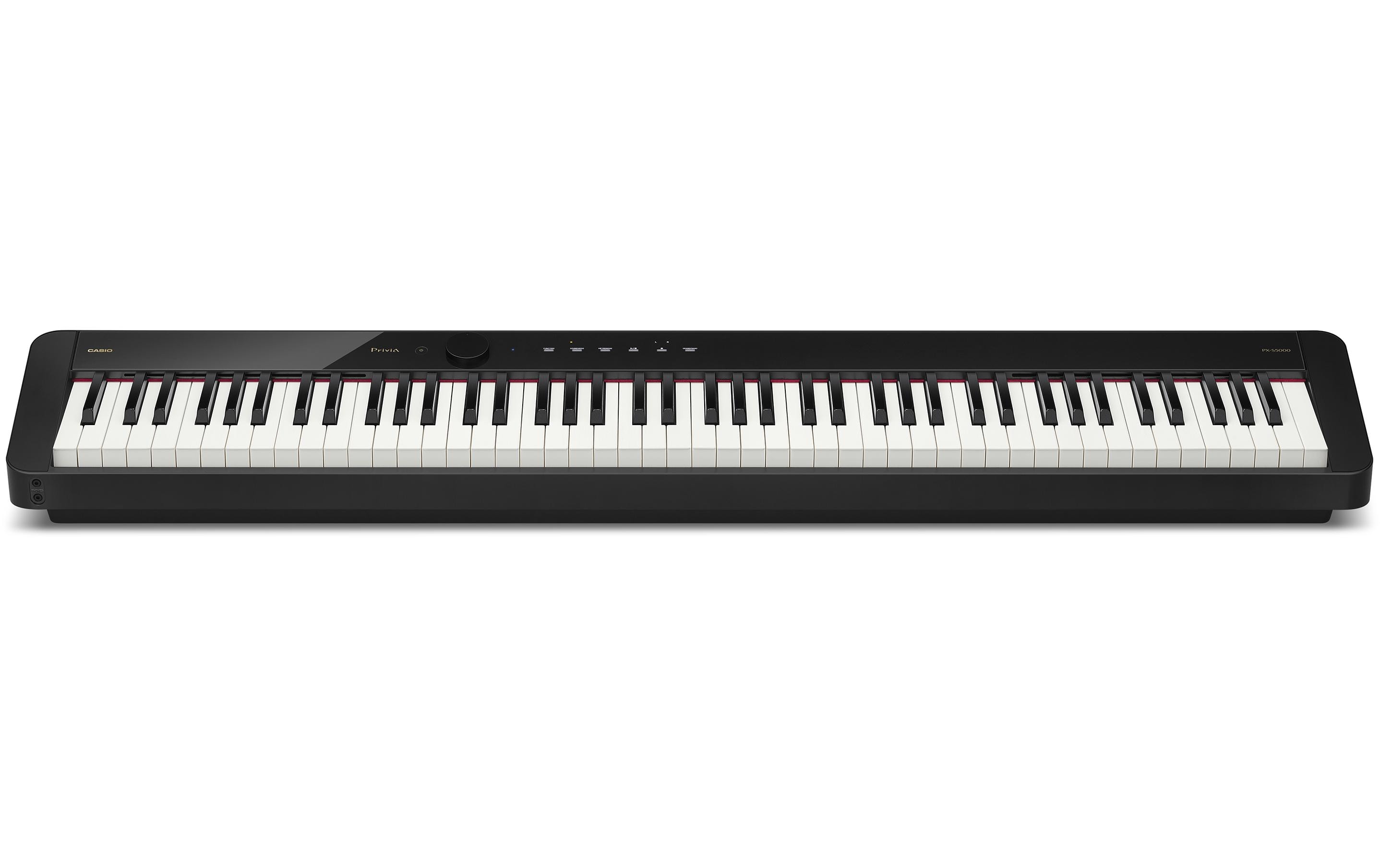 E-Piano Privia PX-S5000 – Schwarz<br>Digitalpiano mit dem authentischen Anschlag eines Flügels, innovativer Klangtechnologie und einem klaren, modernen Look