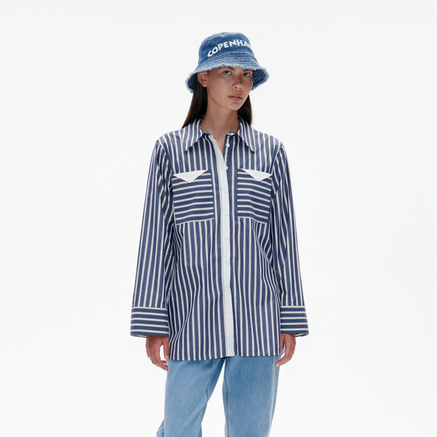Baum und Pferdgarten  Leona bøllehat - Dark Cool Denim
