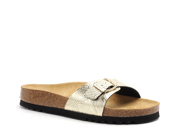 Scholl mules et sabots plats femme estelle 30039 or