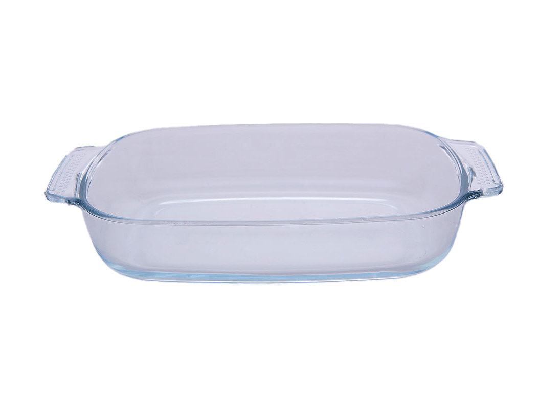 TABULEIRO VIDRO ACTUEL COM PEGA 29X18CM 1.5L