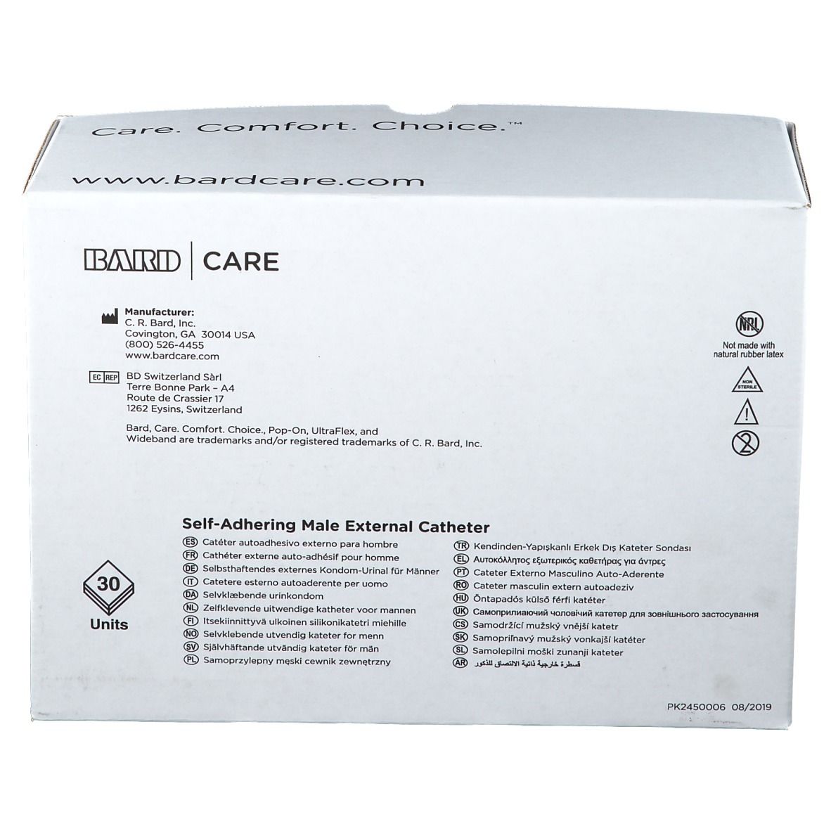 FRANK® Ultraflex Comfort Silikon-Urinal-Kondom 25 mm